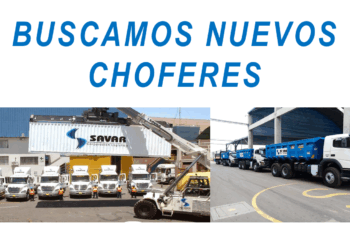 Se esta requiriendo choferes disponibles