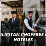 Trabajo de chofer en hoteles
